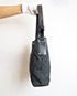 Piston Lock Shoulder Bag, &pound;120, Handbags, Black, Fabric, Side view